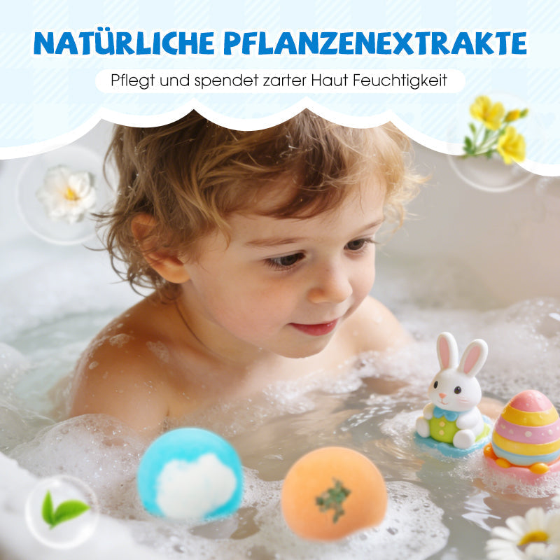 🎉🧼LAST DAY 50% OFF🛁 Natural Bath Bombs for Kids with Mega Bubbles & Surprise Inside 🥚✨