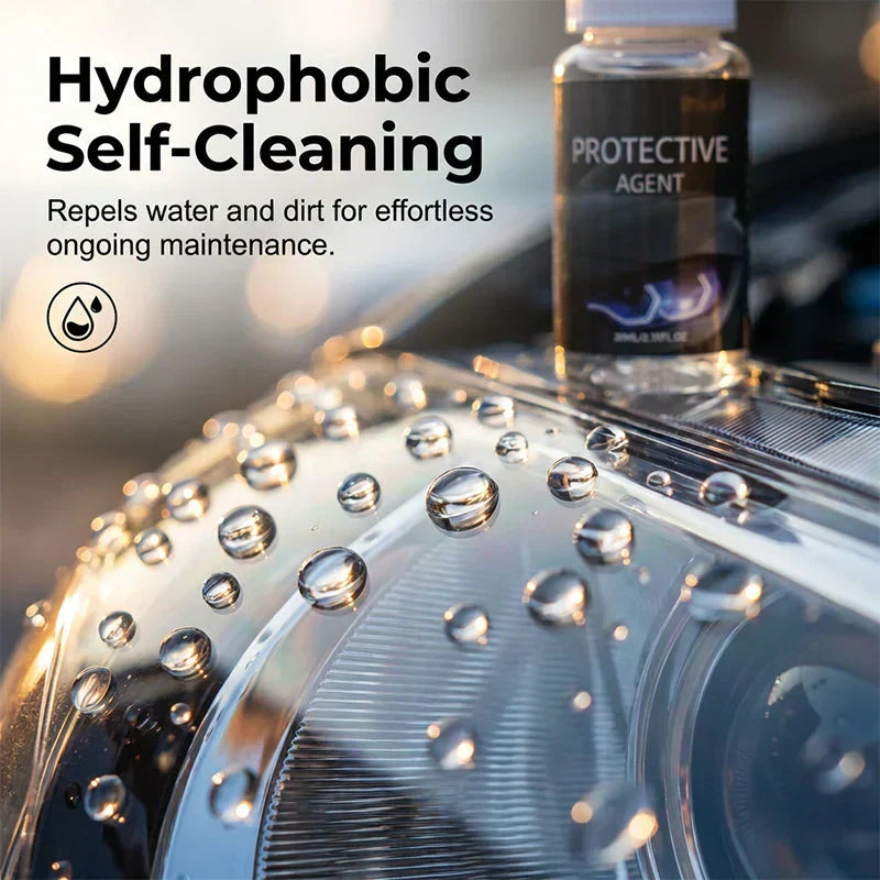 🚗 50% OFF NOW! 🔆 Headlight Restoration Kit – Instant Clarity, Safe Formula & UV Shield ✨