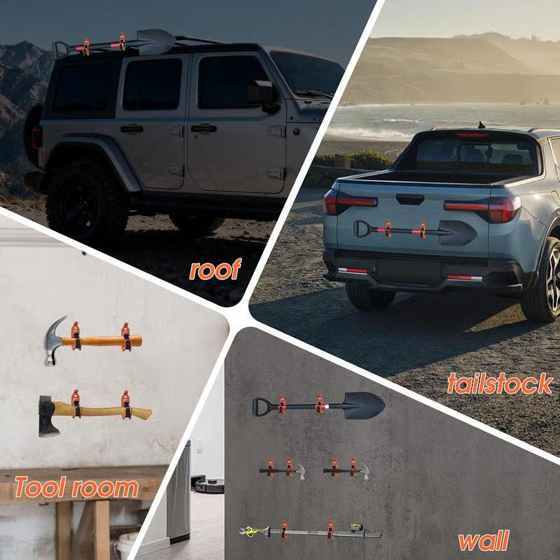 Heavy Duty Tool Holder Wall Mount Clamps