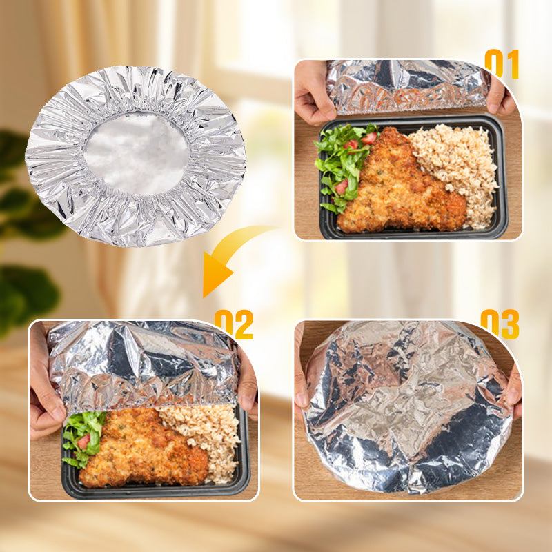 🔥Hot Sale | Reusable Aluminum Foil Heat-retaining Cover