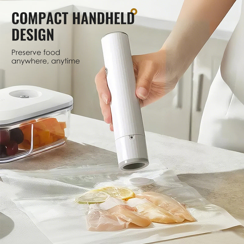 📢📢50% OFF !! ⏰ Mini Handheld Vacuum Sealer for Food