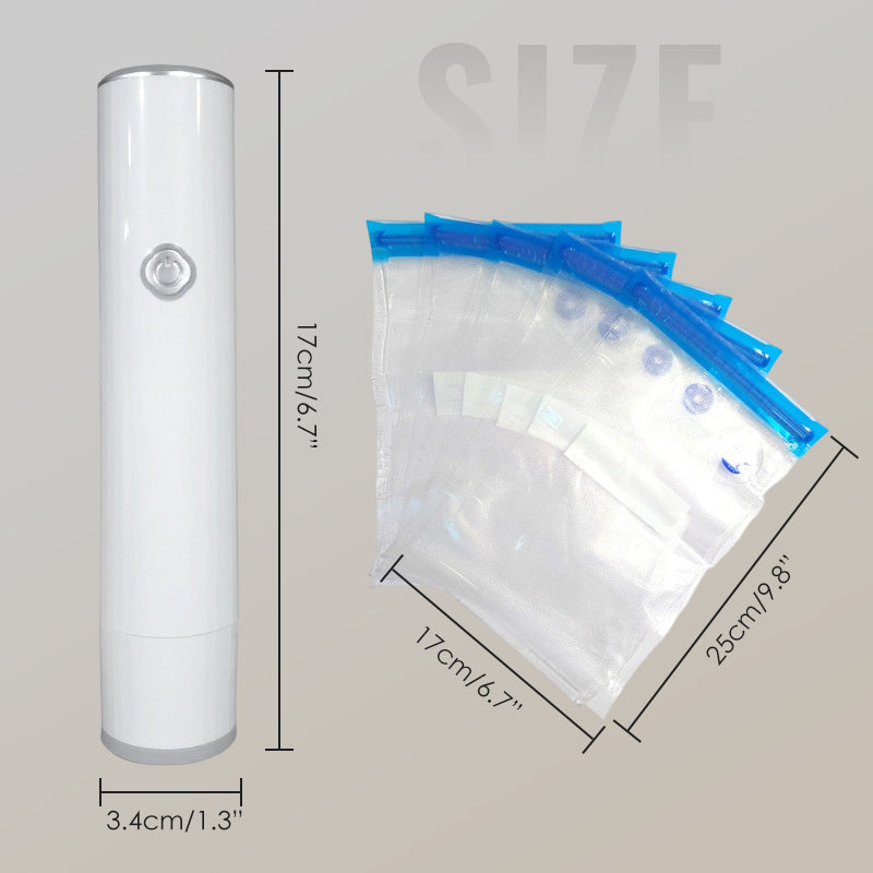 📢📢50% OFF !! ⏰ Mini Handheld Vacuum Sealer for Food
